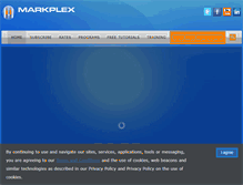 Tablet Screenshot of markplex.com